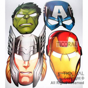 AVENGERS ANTIFAZ x 7